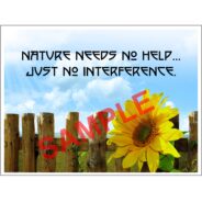 Affordable Chiropractic Poster Wall Art Nature No Help