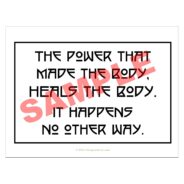 Chiropractic Epigram print