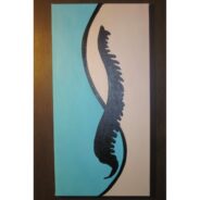 Chiropractic Art Spine Silhouette